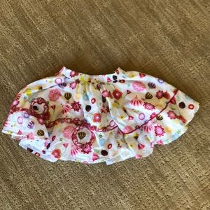 Oilily girls skirt, runs a bit big.